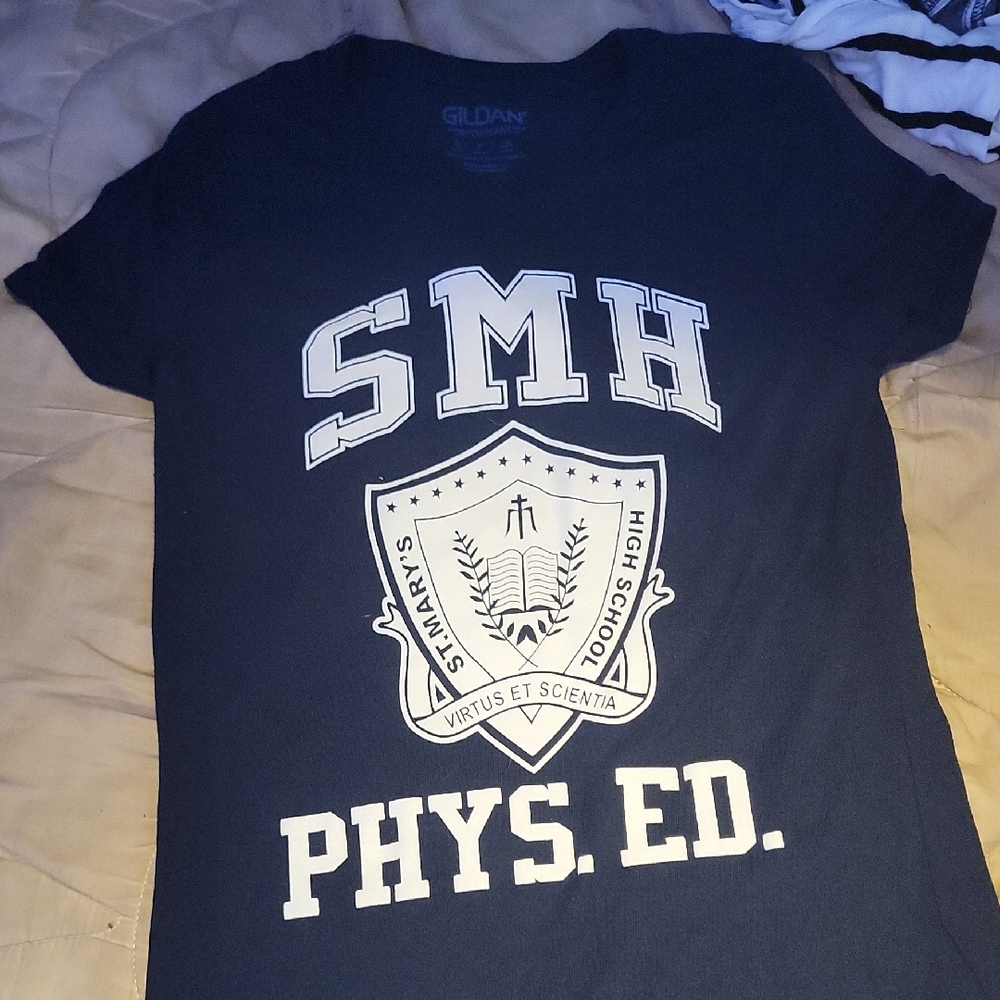 Gildan SMH Phys. Ed Navy Tee